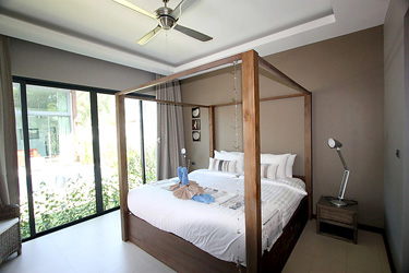 Second Bedroom with Garden and Pool View